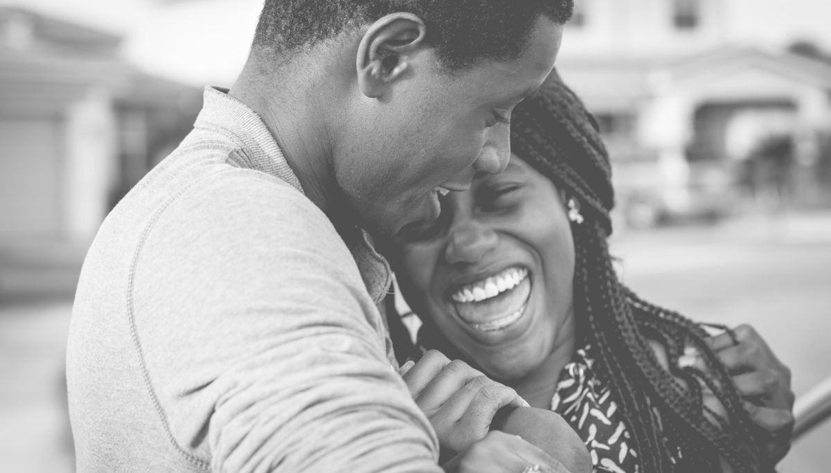 Laughing Couple